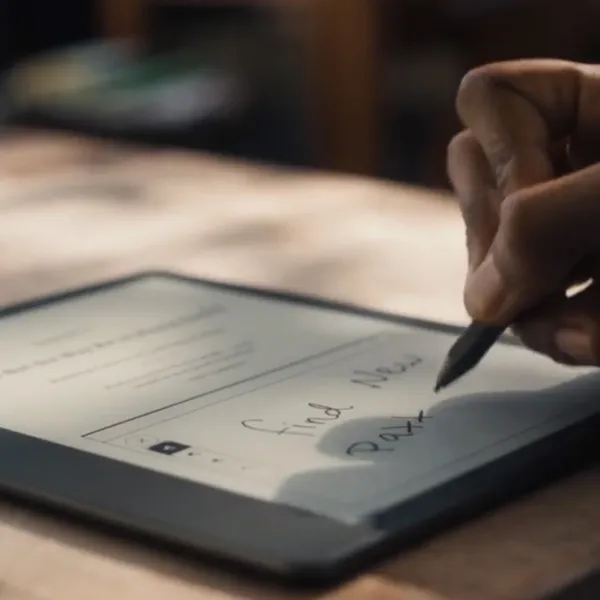 Электронная книга Kindle Scribe 2022 with Premium Pen Tungsten 10.2"/ 16 ГБ/ Черный photo 3