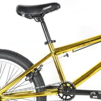 Bicicletă Crosser BMX 20" Aluminiu/ Gold Black photo 3
