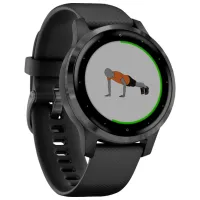 Умные часы Garmin Vivoactive 4 1.3"/ 010-02174-14/ Грифельный Черный photo 6