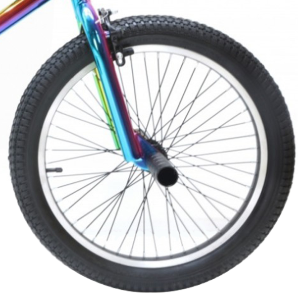 Bicicletă Crosser BMX 20" Aluminiu/ Rainbow Black photo 5 Bicicletă Crosser BMX 20" Aluminiu/ Rainbow Black photo 5