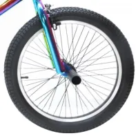 Bicicletă Crosser BMX 20" Aluminiu/ Rainbow Black photo 5