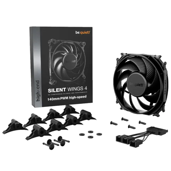 Cooler Be quiet! Silent Wings 4 Hidrodinamic/ 1900 rpm photo 5