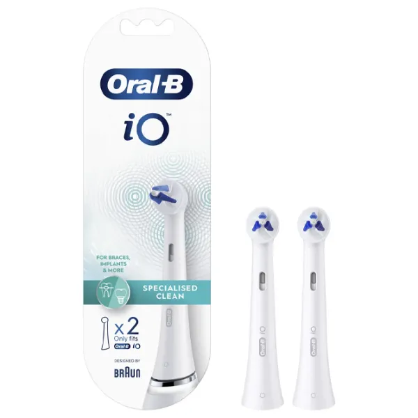 Насадка для электрощеток Braun IO Refill Specialised Для взрослых/ Белый photo 3
