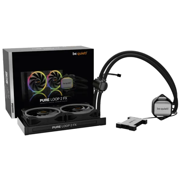 Cooler cu lichid Be quiet! Pure Loop 2 FX Hidrodinamic/ 5500 rpm photo 4 Cooler cu lichid Be quiet! Pure Loop 2 FX Hidrodinamic/ 5500 rpm photo 4