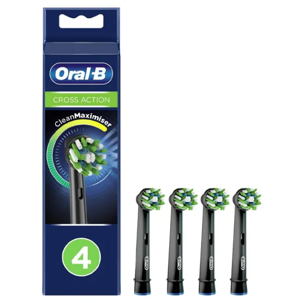Rezervă pentru periuțe de dinți Braun EB50BRB-4 Pentru maturi/ Black photo 2