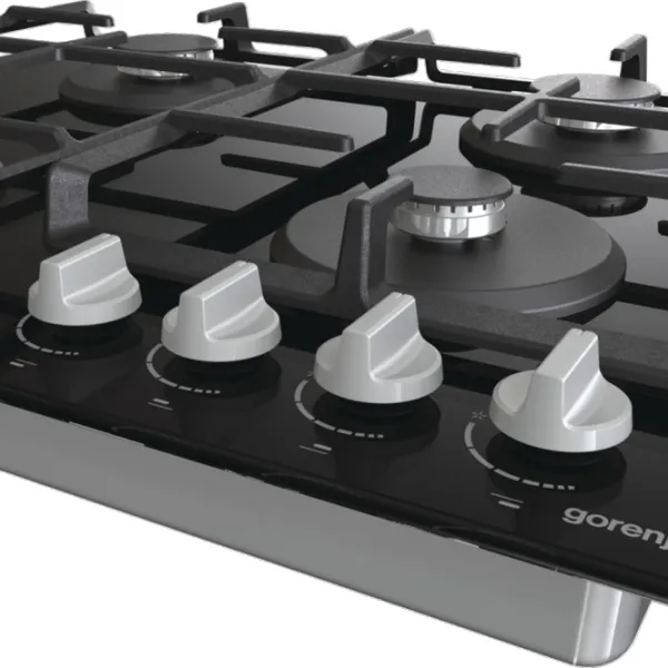 Газовая варочная панель Gorenje GT 641 EXB Закаленное стекло/ Черный photo 5