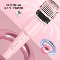 Microfon Helmet BT K10 Pink photo 2