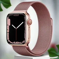 Ремешок Apple Watch WA03 Simple beauty series Металл/
38, 40, 41 мм / Роза Золотой photo 6