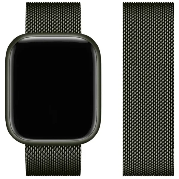 Ремешок Apple Watch WA03 Simple beauty series Металл/
38, 40, 41 мм / Зеленый  photo 2