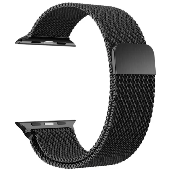 Curelușă Apple Watch WA03 Simple beauty series Metal/
38, 40, 41 mm / Black  photo 3 Curelușă Apple Watch WA03 Simple beauty series Metal/
38, 40, 41 mm / Black  photo 3