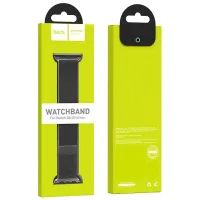 Ремешок Apple Watch WA03 Simple beauty series Металл/
38, 40, 41 мм / Черный photo 4