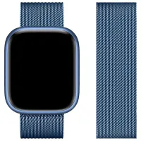 Ремешок Apple Watch WA03 Simple beauty series Металл/
42 / 44 / 45 / 49 мм / Синий photo 2