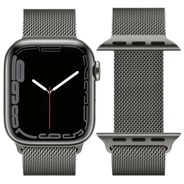 Curelușă Apple Watch WA03 Simple beauty series Metal/
42 / 44 / 45 / 49 mm / Graphite  photo 2 Curelușă Apple Watch WA03 Simple beauty series Metal/
42 / 44 / 45 / 49 mm / Graphite  photo 2