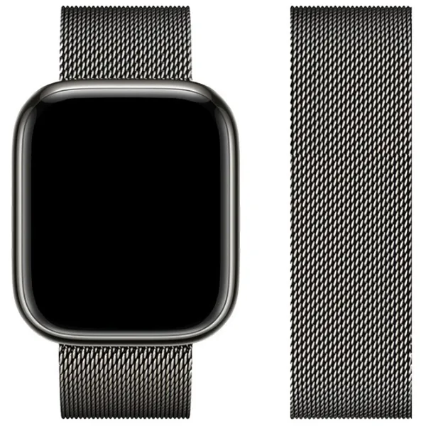 Curelușă Apple Watch WA03 Simple beauty series Metal/
42 / 44 / 45 / 49 mm / Graphite  photo 3 Curelușă Apple Watch WA03 Simple beauty series Metal/
42 / 44 / 45 / 49 mm / Graphite  photo 3