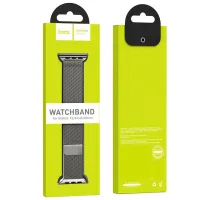 Ремешок Apple Watch WA03 Simple beauty series Металл/
42 / 44 / 45 / 49 мм / Графит photo 5