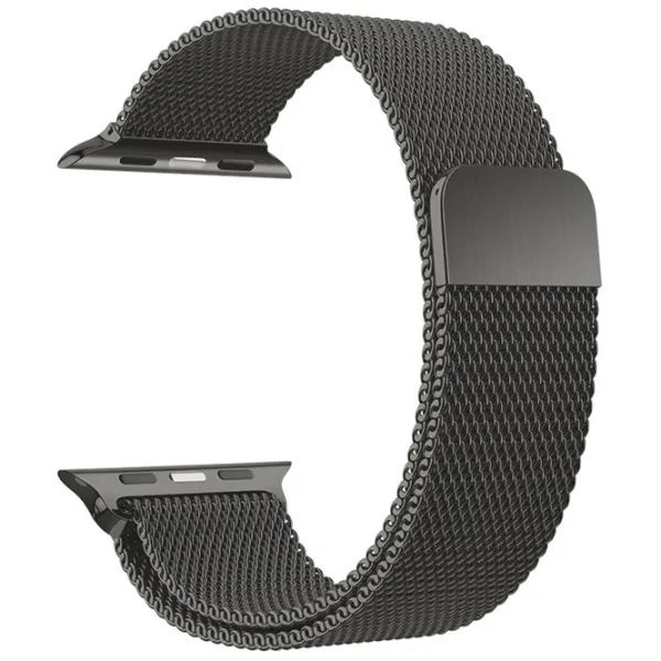 Curelușă Apple Watch WA03 Simple beauty series Metal/
38, 40, 41 mm / Graphite  photo 3 Curelușă Apple Watch WA03 Simple beauty series Metal/
38, 40, 41 mm / Graphite  photo 3