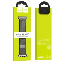 Ремешок Apple Watch WA03 Simple beauty series Металл/
38, 40, 41 мм / Графит photo 4