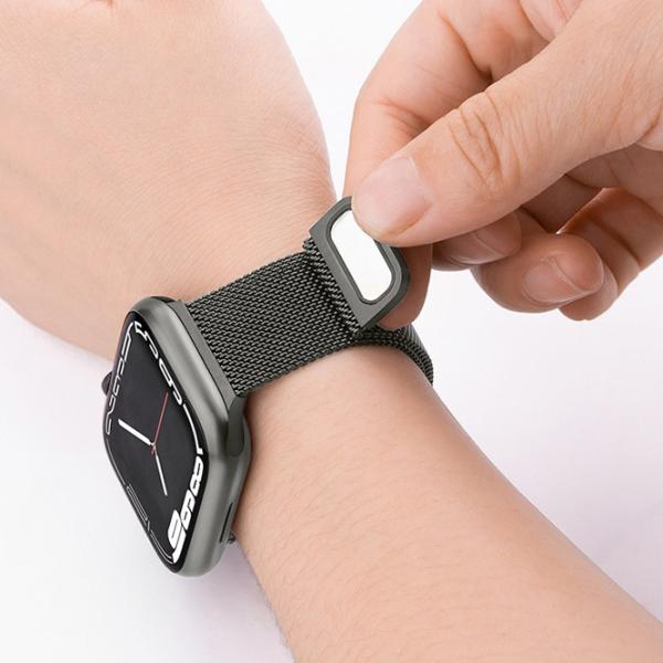 Curelușă Apple Watch WA03 Simple beauty series Metal/
38, 40, 41 mm / Graphite  photo 5 Curelușă Apple Watch WA03 Simple beauty series Metal/
38, 40, 41 mm / Graphite  photo 5