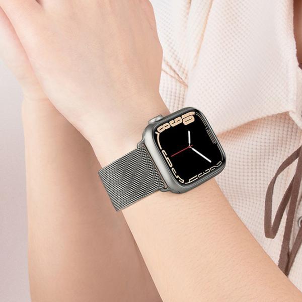 Curelușă Apple Watch WA03 Simple beauty series Metal/
38, 40, 41 mm / Graphite  photo 6 Curelușă Apple Watch WA03 Simple beauty series Metal/
38, 40, 41 mm / Graphite  photo 6