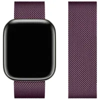 Ремешок Apple Watch WA03 Simple beauty series Металл/
42 / 44 / 45 / 49 мм / Черный Currant photo 2