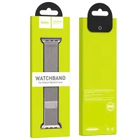 Ремешок Apple Watch WA03 Simple beauty series Металл/
38, 40, 41 мм / Белый Космос photo 4