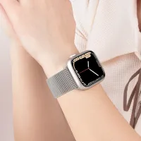 Ремешок Apple Watch WA03 Simple beauty series Металл/
38, 40, 41 мм / Белый Космос photo 5
