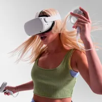 Ochelari VR Oculus Quest 2 Resident Evil 4 Bundle White photo 6