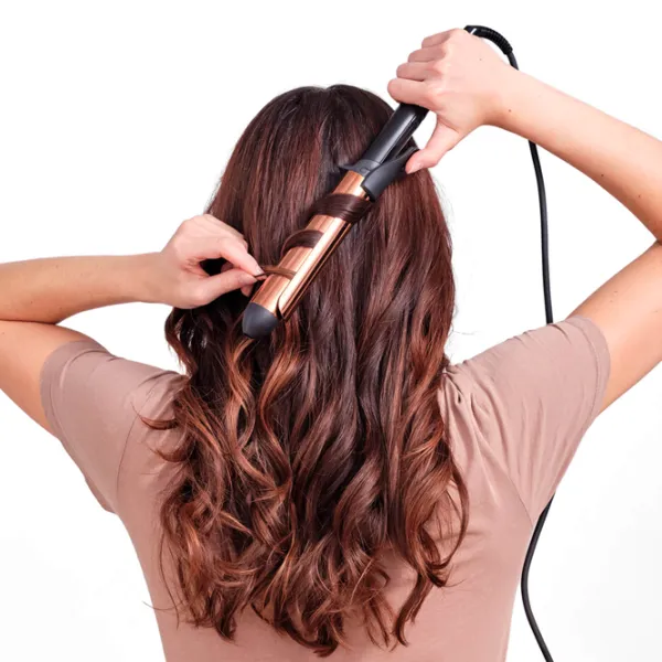 Ondulator de păr Babyliss C459E Cilindrică/ Gold Black photo 5