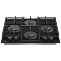 Plită încorporabilă pe gaz Gorenje GT 6D42 AB Sticlă călită/ Black photo 2