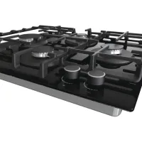 Plită încorporabilă pe gaz Gorenje GT 6D42 AB Sticlă călită/ Black photo 4