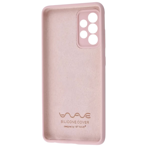 Husă pentru smartphone Samsung Galaxy A52 WAVE/ Back/ TPU/ Sand Pink photo 2 Husă pentru smartphone Samsung Galaxy A52 WAVE/ Back/ TPU/ Sand Pink photo 2