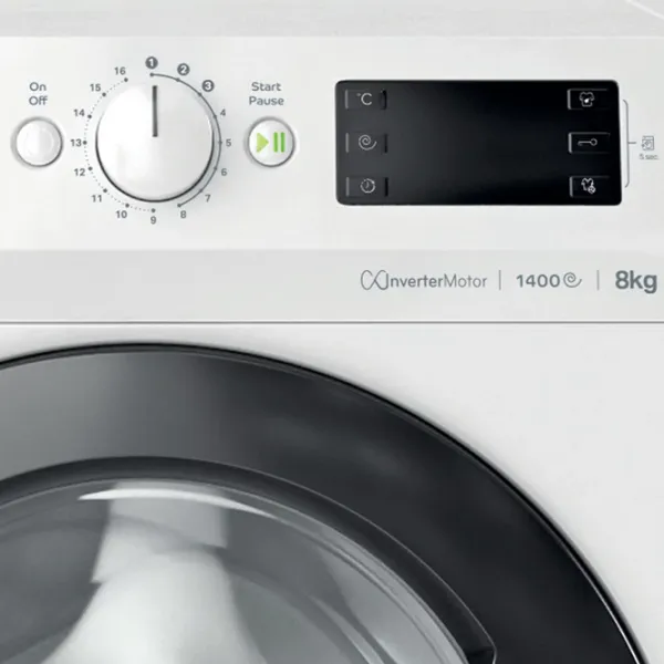 Mașină de spălat Indesit MTWE 81484 WK EE 8 kg / 1400 rpm / White photo 7