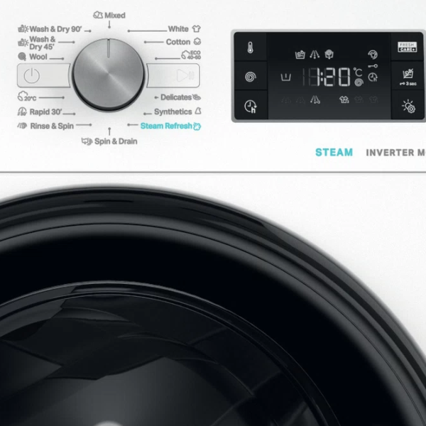 Стиральная машина с сушкой Whirlpool FFWDB 976258 BV EE 9 кг / 1600 об/мин / Белый photo 2