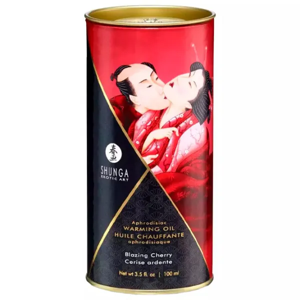 Масло для массажа Shunga Aphrodisiac 100 мл/ вишня/ Красный photo 2 Масло для массажа Shunga Aphrodisiac 100 мл/ вишня/ Красный photo 2