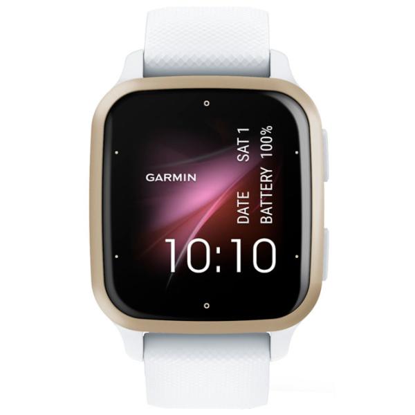 Ceas inteligent Garmin Venu Sq 2 1.41"/ 010-02701-11/ Cream Gold White photo 2