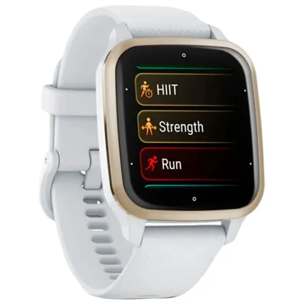 Ceas inteligent Garmin Venu Sq 2 1.41"/ 010-02701-11/ Cream Gold White photo 3
