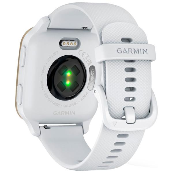 Ceas inteligent Garmin Venu Sq 2 1.41"/ 010-02701-11/ Cream Gold White photo 4