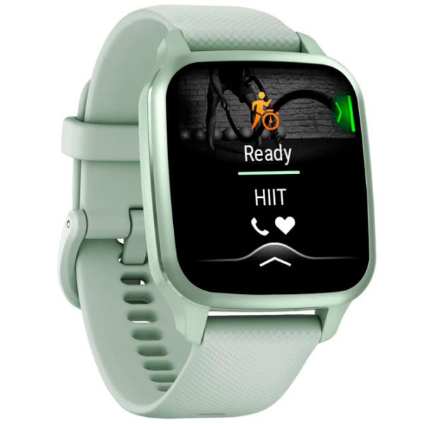Ceas inteligent Garmin Venu Sq 2 1.41"/ 010-02701-12/ Cool Mint Green photo 6