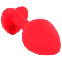 Jucărie anală You2Toys Silicone Plug Red photo 2