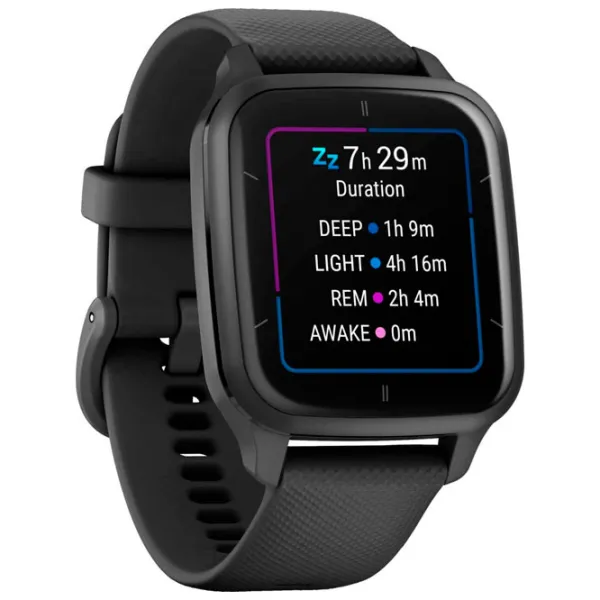 Ceas inteligent Garmin Venu Sq 2 – Music Edition 1.41" / 35.9 mm / Black - Black / 010-02700-10 photo 10