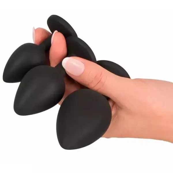 Jucărie anală You2Toys Velvets Black photo 3