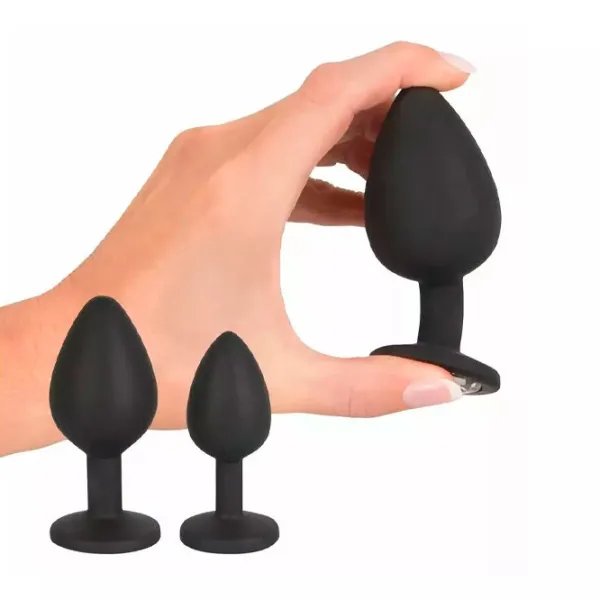 Jucărie anală You2Toys Velvets Black photo 4