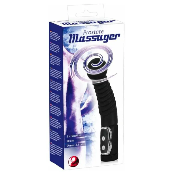 Jucărie anală You2Toys Prostate Twister Black photo 5 Jucărie anală You2Toys Prostate Twister Black photo 5