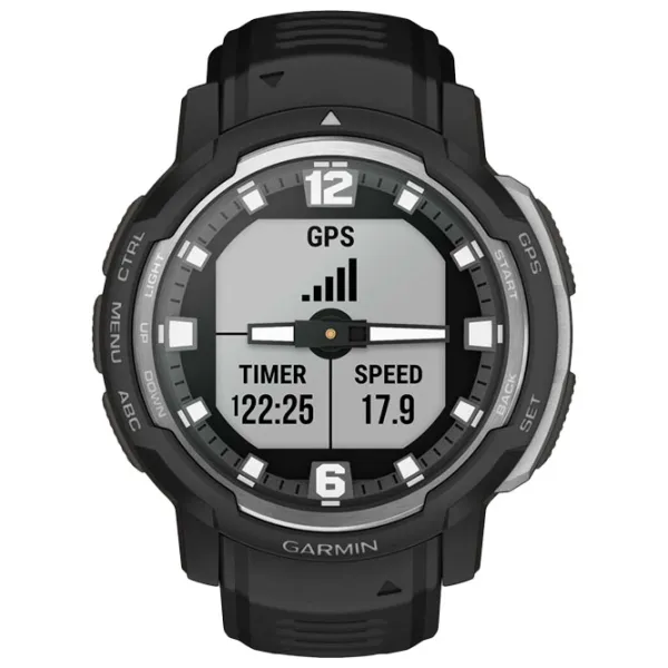 Ceas inteligent Garmin Instinct Crossover 0.9"/ 010-02730-03/ Black Black photo 2