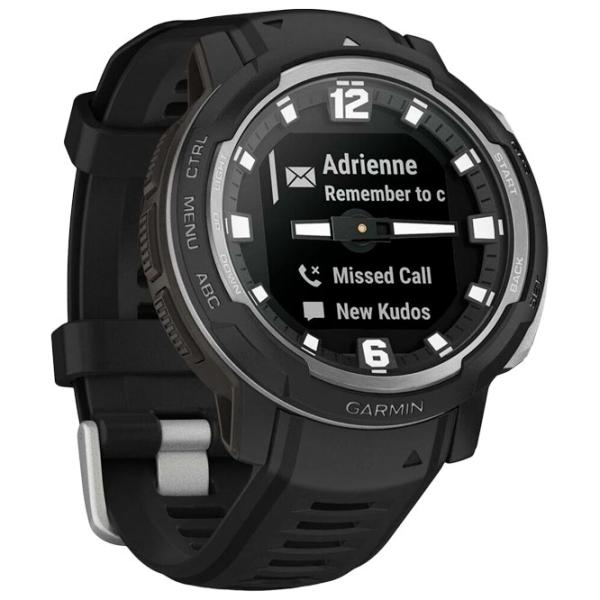 Ceas inteligent Garmin Instinct Crossover 0.9"/ 010-02730-03/ Black Black photo 3