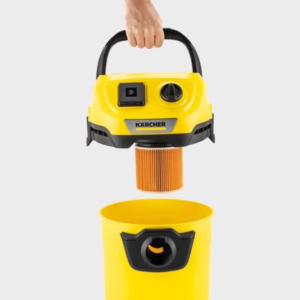 Фильтр KARCHER KFI 3310 WD/ SE 2.863-303.0 Microfiber/ Желтый photo 3