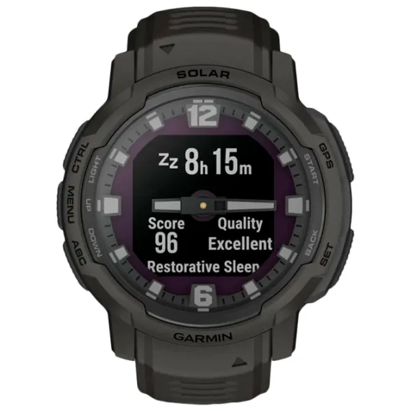 Ceas inteligent Garmin Instinct Crossover Solar 0.9"/ 010-02730-01/ Graphite Graphite photo 2
