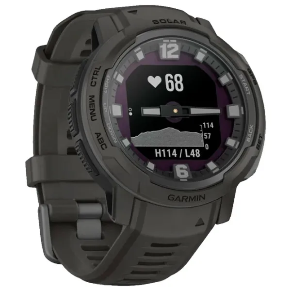 Ceas inteligent Garmin Instinct Crossover Solar 0.9"/ 010-02730-01/ Graphite Graphite photo 3