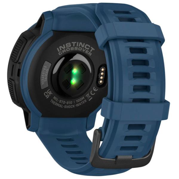 Ceas inteligent Garmin Instinct Crossover Solar 0.9"/ 010-02730-02/ Tidal Blue photo 3