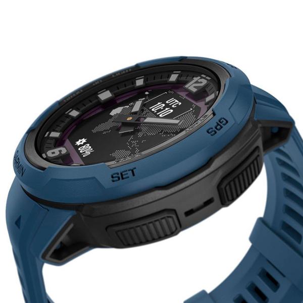 Ceas inteligent Garmin Instinct Crossover Solar 0.9"/ 010-02730-02/ Tidal Blue photo 6